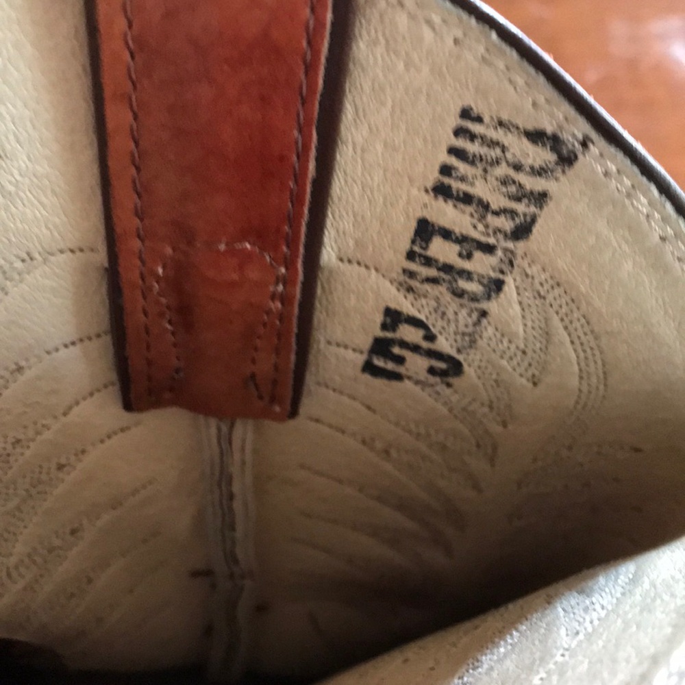 Vtg Justin style Cowboy boots Sz 7 - Picture 6 of 8